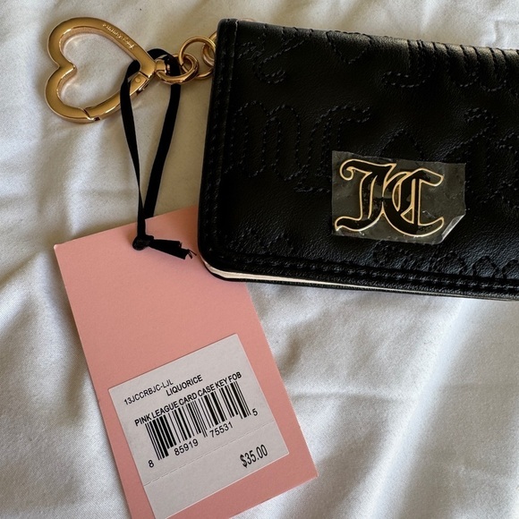 Juicy Couture Black Card Holder - Picture 3 of 5